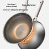 WuTuo Non-stick Flat Bottom Wok Set