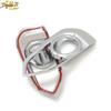 Fits For Honda Fit Jazz 2018  Chrome Front Fog Lamp Light Cover Trim Bezel