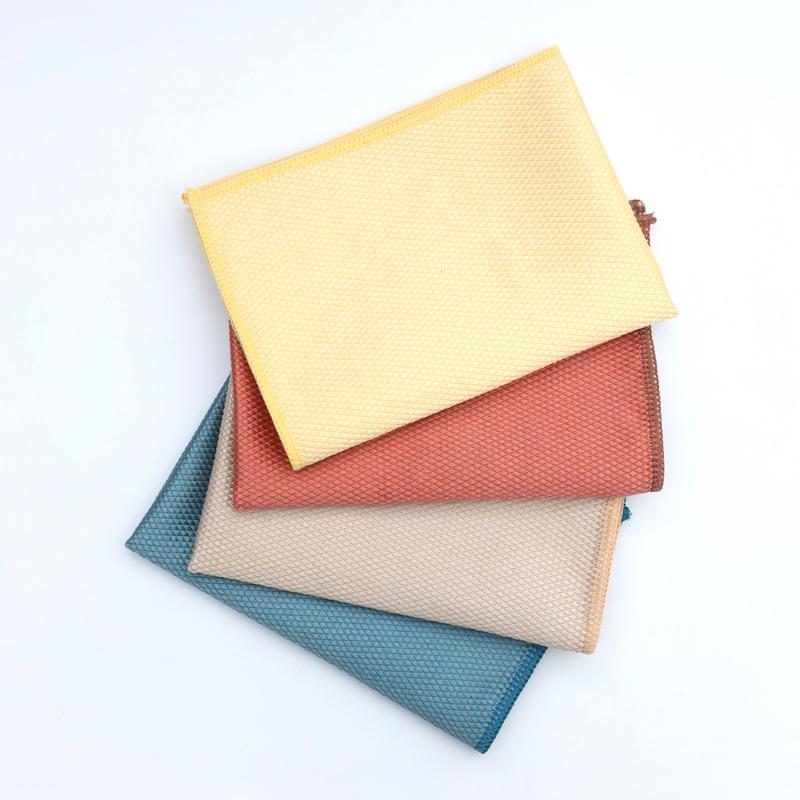 Custom logo Microfiber Tea Towel Kitchen Table Tableware Napkin Cloth Placemat Wine Glass Towel Tea Towel