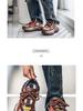 Men's Fashionable Thick-Soled Casual Sneakers - Autumn/Winter Height-Increasing Low-Top Sports Shoes