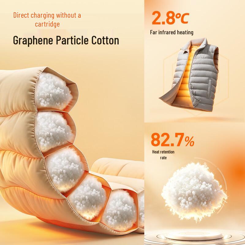 Jeanswest Graphene Stand-Collar Unisex Vest