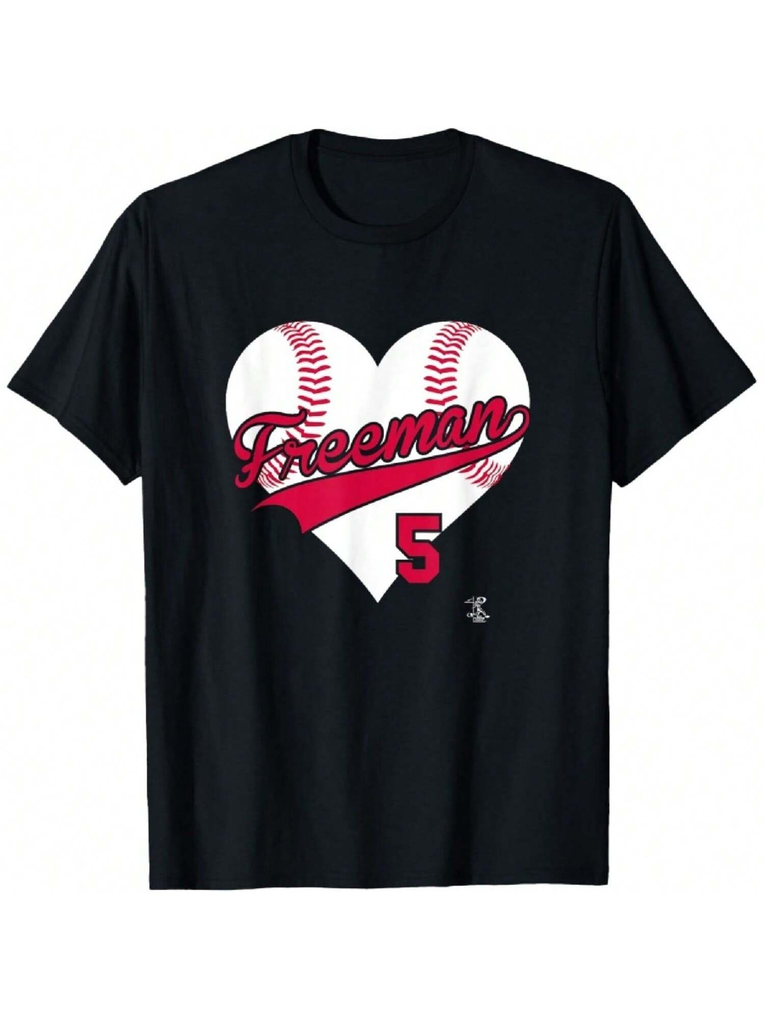 Freddie Freeman Baseball Heart Gameday T-Shirt S разноцветный