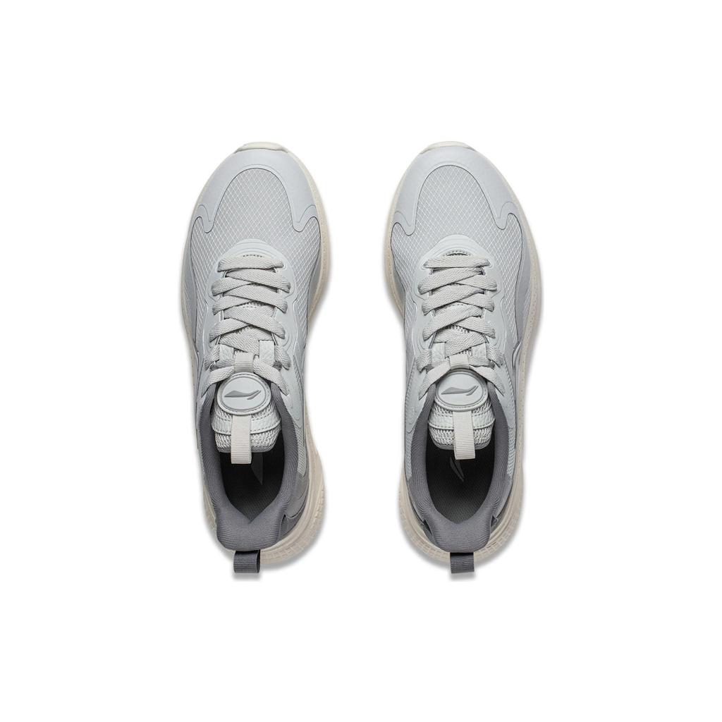Li Ning Yuyue Trendy Comfortable Wear-Resistant Non-Slip Breathable Low-Top Casual Shoes Men Shoes Gray AGLT151-1
