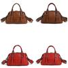 Johnature Retro Women's Bag Genuine Leather Large Capacity Handbag Soft Cowhide Versatile Shoulder Bag