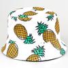 Pineapple Fisherman Hat For Summer Beach Sun Protection Breathable Neck Guard For Men Women
