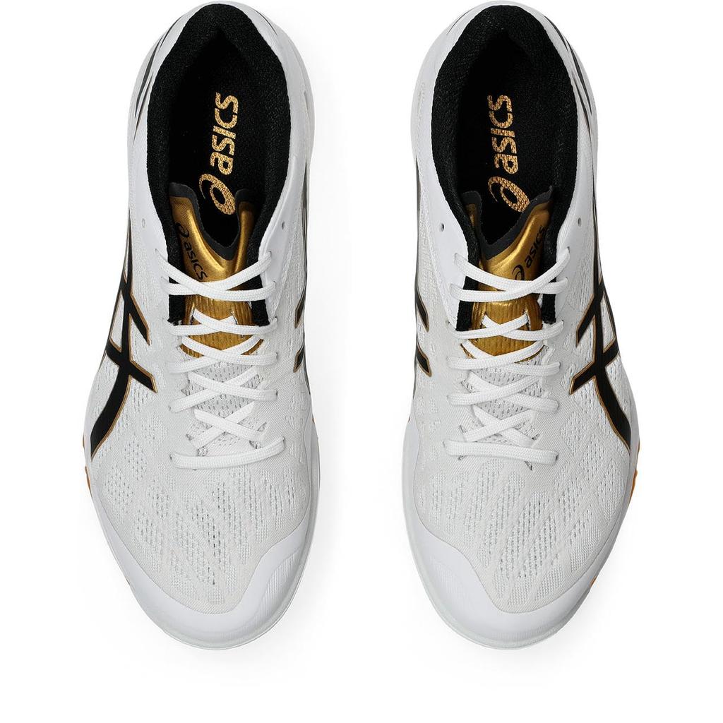 Table Tennis Shoes ATTACK DOMINATE FF 2 1073A010 Unisex 103 cm 2E [Asics] (White/Black) 24.0