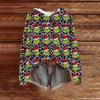 Sweatshirts For Women Knit Sweater Cute Shirt Fall Pullover Hooded Sweatshirt