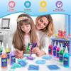 Aqua Fairy Wasser Gel Set mit 20 Farben, 16 Formen Wasser Gel Spielzeug Set, DIY Aqua Fairy Gel Spielzeug, Kunsthandwerk Geschenke für Kinder ab 3 Jahren