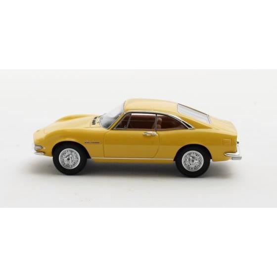 Miniatures montées - Fiat Dino Berlinetta Prototipo Pininfarina Jaune 1/43 Matrix