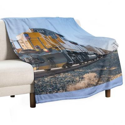 California Freight Train Throw Blanket Decorative Throw Blankets and Throws Sofa Softest Blankets