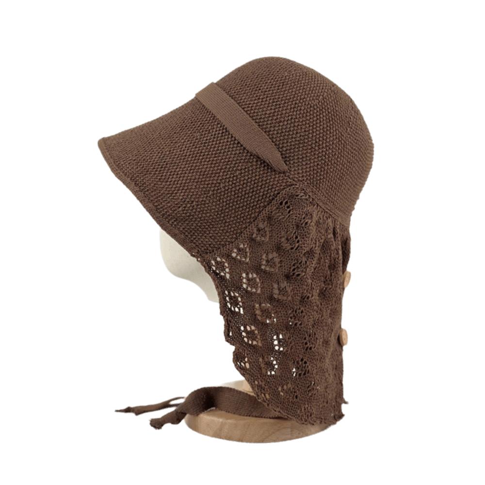 

Polyester Weaving Fisherman Hat Breathable Straw Hat Versatile Beach Hat Summer кофейный