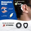Silicone Anti-slip Ear Hook Glasses Leg Ear Sleeve Bracket Fastener Clear Eyeglasses Accessories Grip Anti-fall Eyewear Holder