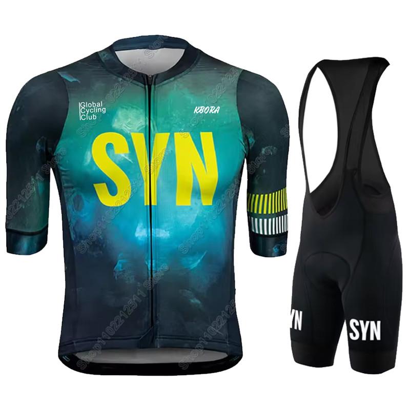 Herren Kurzarm Pro Team MTB Rennrad Kleidung Atmungsaktive Fahrradhemden Mountainbike Kleidung Sommer Atmungsaktives Radsportanzug Set 2026