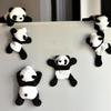 Kühlschrankmagnete Kreativer Panda 3D-Magnete Cartoon-Panda Heimdeko Aufkleber Kühlschrankaufkleber Geschenk Büro Whiteboard Gadget