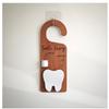 Wooden Tooth Door Hanger Decorative Tooth Fairy Nursery Tooth Pick Up Box Encourages Tooth Care Lightweight