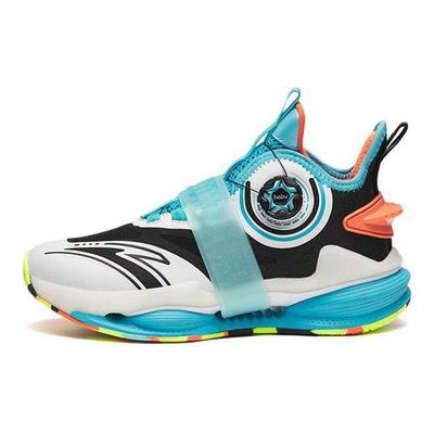 Mesh Shock Absorbing Breathable Wear Resistant Non Slip Sports Casual Shoes Kids Sneakers White Black Blue 312241110-8