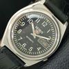 VINTAGE SEIKO 5 AUTOMATIC 7009A JAPAN MENS BLACK COLOR DIAL WATCH A708530-1