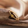 S925 Sterling Silver Natural Color Treasure December Birthstone Ring Light Luxury Premium Sense Index Finger Little Finger Ring