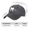 Dental ECG Heartbeat Tooth Graphic Washed Baseball Cap Adjustable Cotton Outdoor Sports Hat