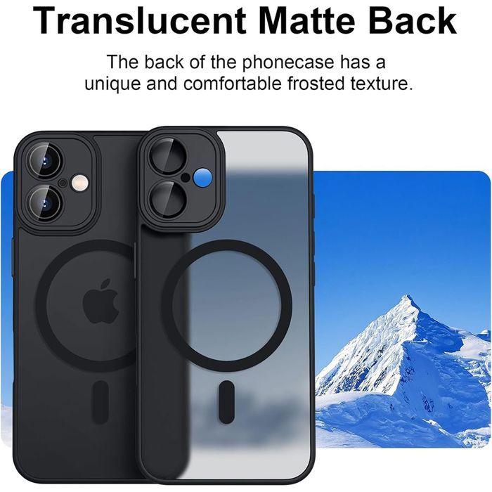 Coque de Protection - BOOLING - iPhone 17 Pro Max - Antichoc - Avec Cercle Magnétique - 2 Verres Trempés