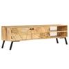 Day and Night - Day and Night Solid Mango Wood TV Cabinet 140x30x40 Cm