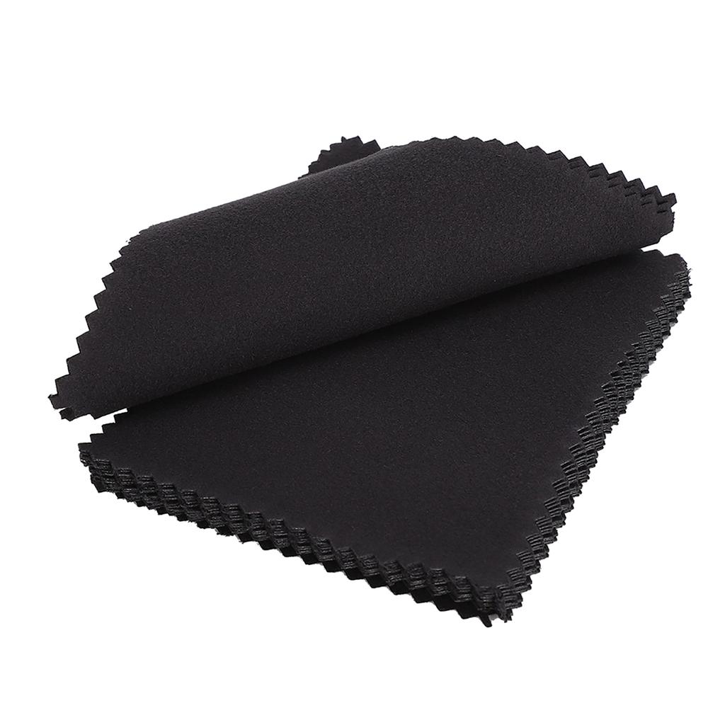 20pcs Double Sided Watch Cleaning Polishing Cloth Watch Cleaner Tool Cloth