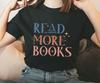 Groovy Retro Unisex Book Club Tshirt Book Lover Shirt For Teachers Unisexs Cottagecore T Shirt Reading Top For Bookworms