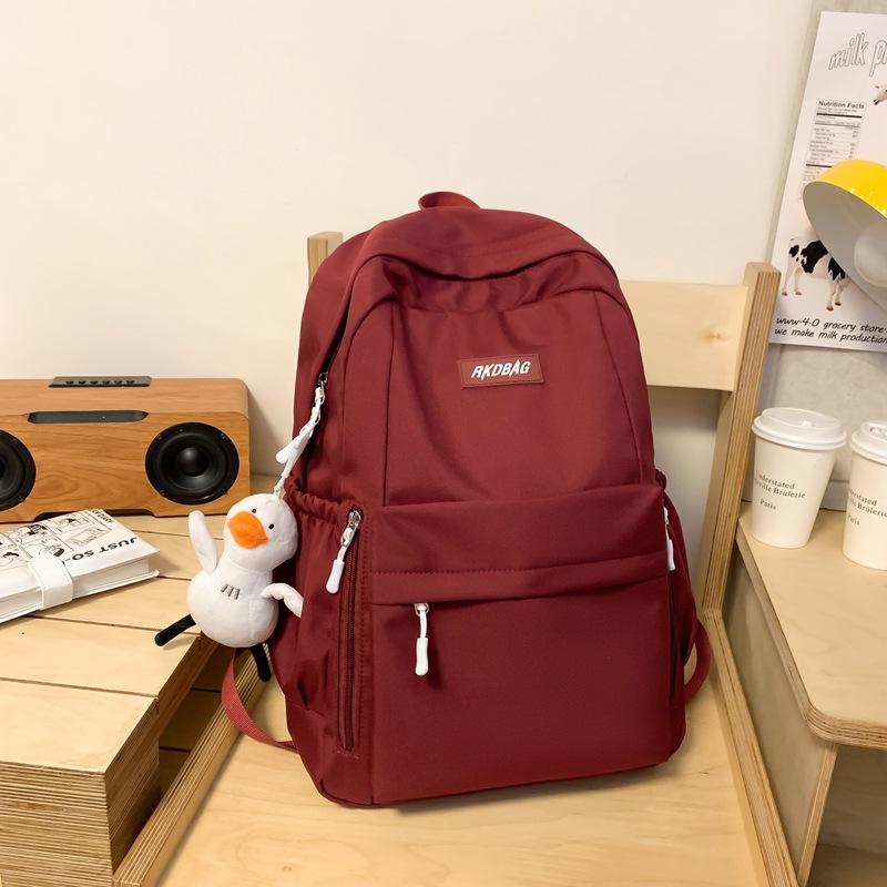Tasche mit großem Fassungsvermögen Neuer vielseitiger Rucksack Tragbar für Damen Schultasche für Studenten Premium-Gefühl Rucksack für unterwegs Reisen