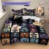 Nightmare Before Christmas Bedding 3 Piece Set Hd Print Duvet Cover Pillowcases For Teens Adult Bedroom Decoration Christmas Gift C9211518