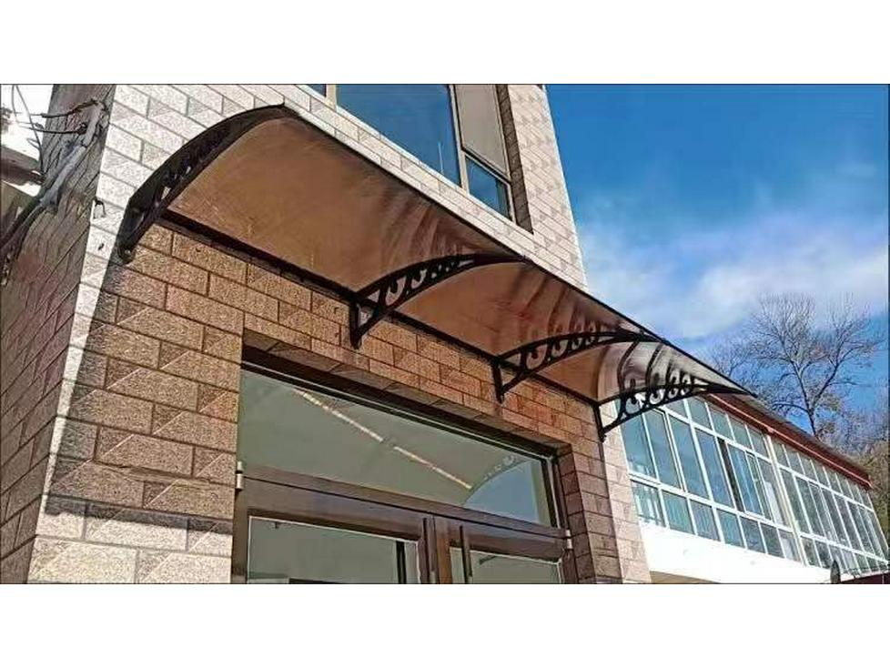 PC Sun Canopy Awning: Rainproof Shelter for Storefronts, Windows, Balconies, and Outdoor Air Conditioner Units