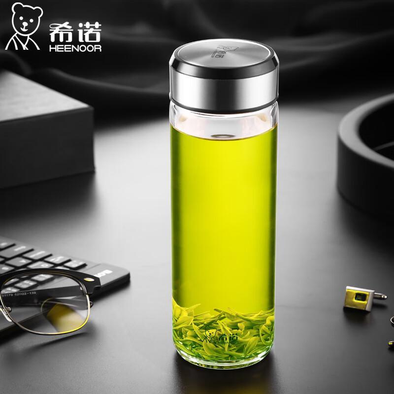 

Xinuo Portable Leak-Proof Single-Layer Glass Water Cup