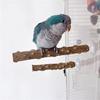 3lots Chewing Exercise Stick Pet Parrots Stand Solid Wood Standing Stick Poles Bird Cage Accessories Pet Toy