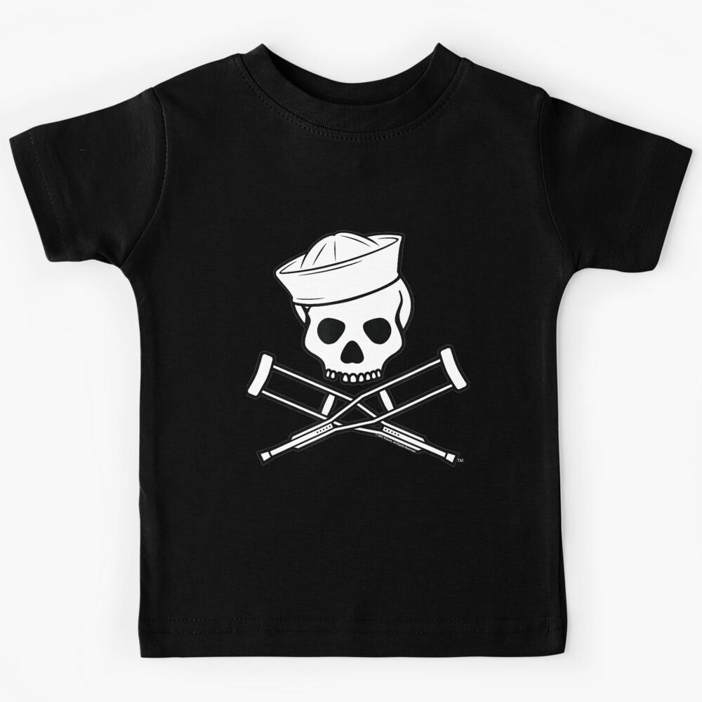 MTV Music Television Sailor Jackass Logo Kids T-Shirt 120