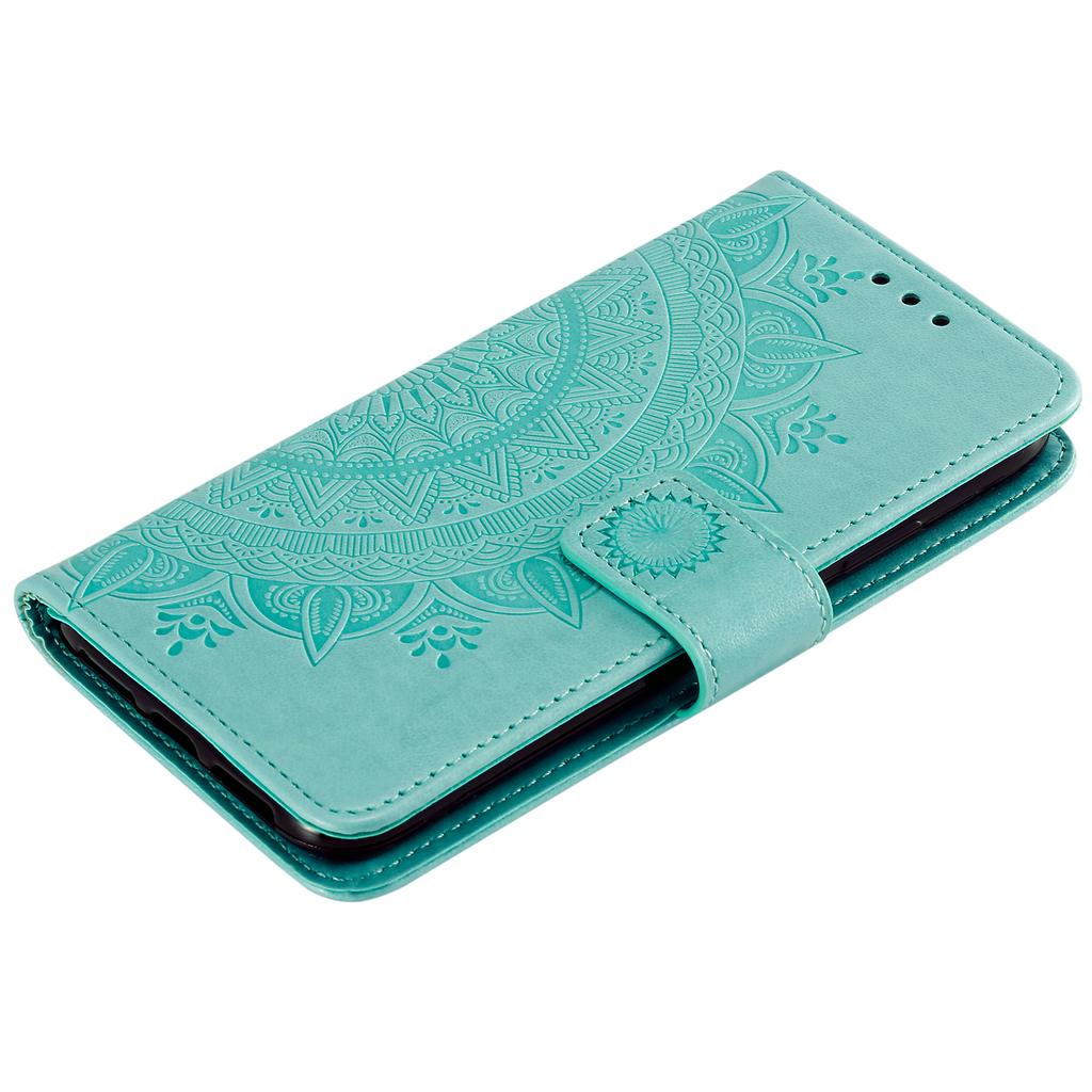 For Xiaomi 14T Stand Case Imprinted Totem PU Leather Wallet Phone Cover