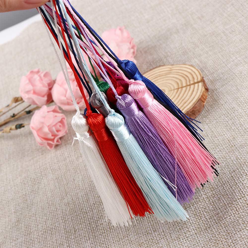 Crafts DIY Embellish Tassel Fringe Tassel Trim Accessories Tassel Hanging Rope Silk Tassel Pendant