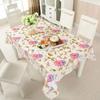 Waterproof Anti-Scalding Table Cover Home Coffee Table Cloth Dinner Table Decor Tablecloths