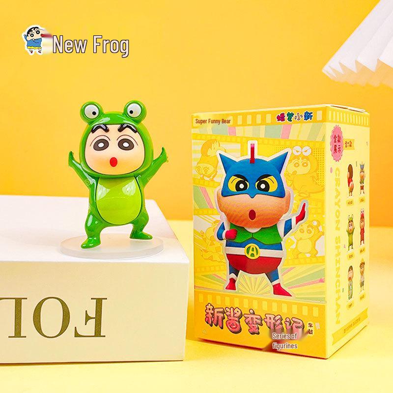 Genuine Crayon Shin-chan Kung Fu Keychain Backpack Pendant Anime Doll