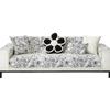 Four Seasons Abstract Painting Chenille Sofa Mat Anti Slip New Vintage Sofa Cover Messy Floral Seat Cushions Slipcover covers