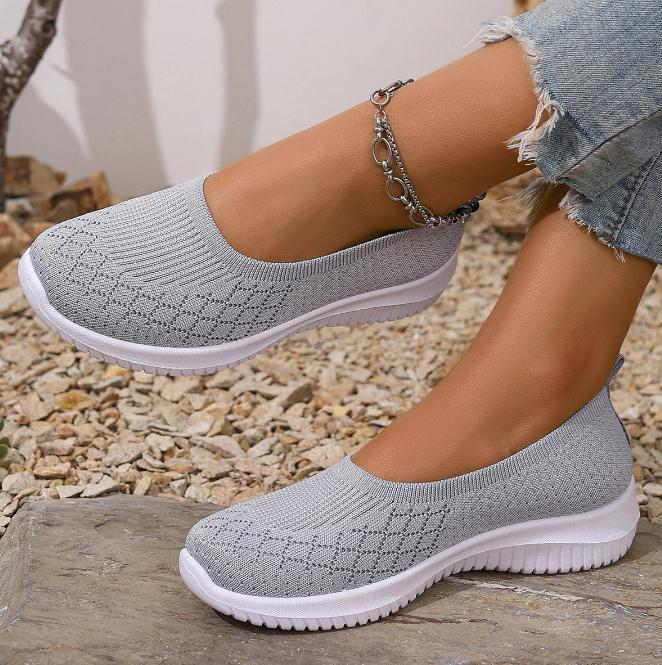 

Модные женские кроссовки, дышащая обувь для ходьбы, повседневная обувь, плоская обувь для отдыха на открытом воздухе 37