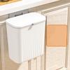 Domestic Hanging Kitchen Waste Bin With Lid