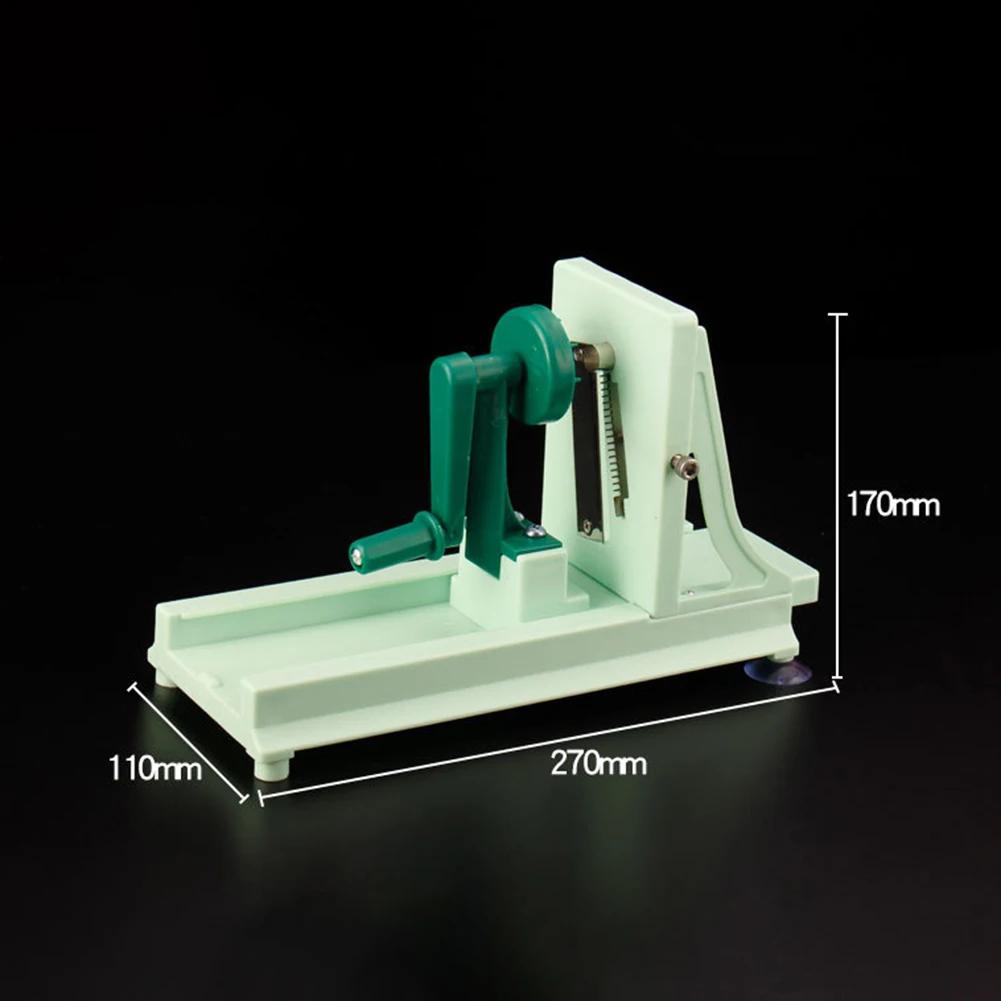 Manual Vegetable Spiral Slicer Vegetable Cabbage Chopper Non Slip Japanese Salad Slicing Cabbage Shredded Sauerkraut Cutter Tool