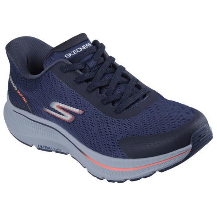 Skechers Go Run Consistent 2.0 Bequeme Niedrig geschnittene Freizeit-Laufschuhe Herren Sneaker Marineblau 220880-NVY
