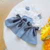 Washable Dog Denim Skirt Reusable Pet Skirt Soft Pet Denim Dress  Autumn