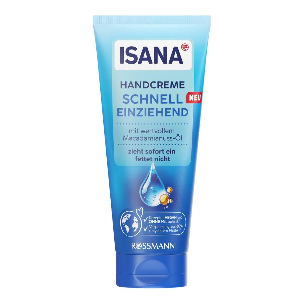 Isana Fast-Absorbing Hand Cream 100Ml