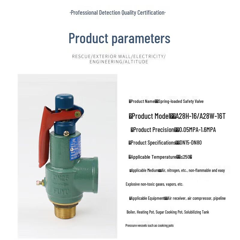 Hufan A28H-16 Full Lift Safety Valve