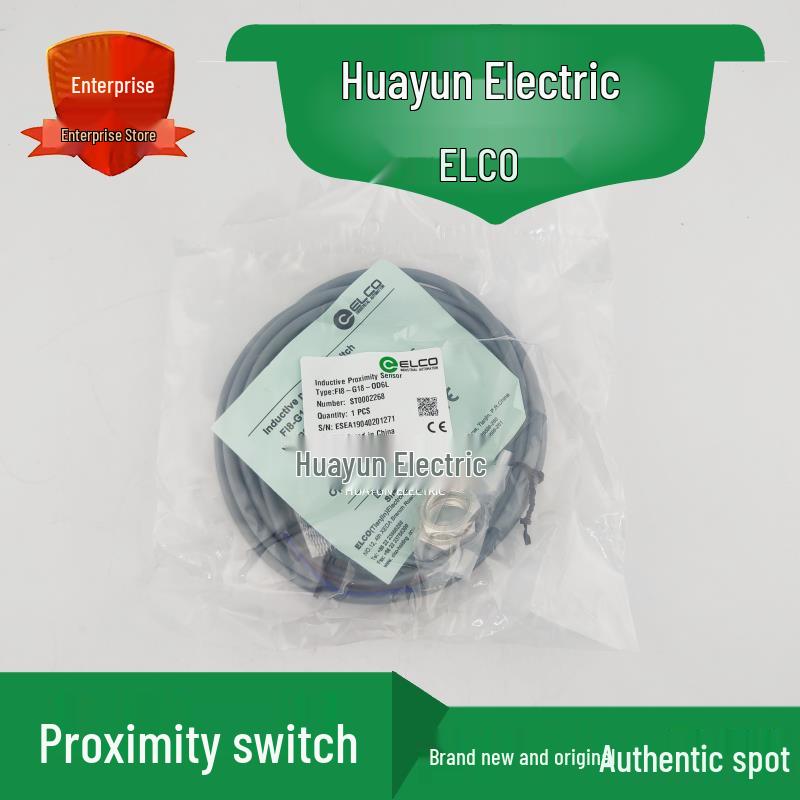 FI8-G18-ON6L-OD6L Yike ELCO G Series Inductive Sensor - G18 Original Genuine OD6L
