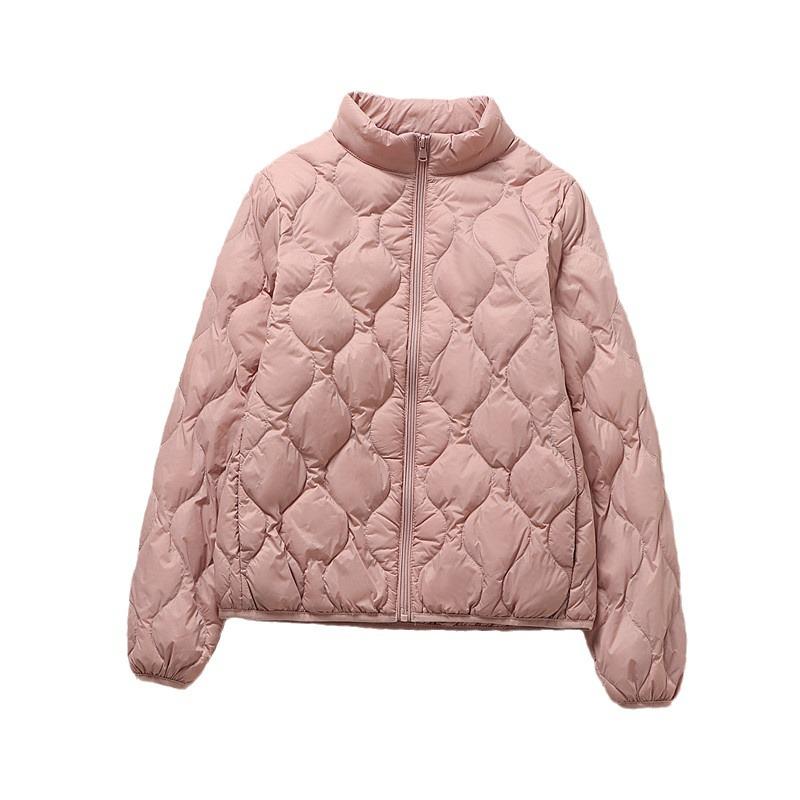 2024 Autumn/Winter Cloud Collar Slim Lightweight Down Jacket