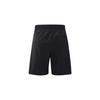 Nike Solid Color Drawstring Straight-Leg Shorts Men Bottoms Black DV9331-010