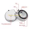 F26C BMI Measuring Tape Practical Body Mass Measuring Tape 150cm/60inch BMI Calculator for w/ Push-Button Retract Design for