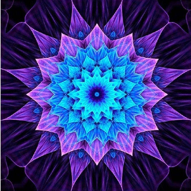 5D Diamond Painting Full Diamond Mandala Round Diamond Embroidery Mosaic Home Decoration Pattern DIY Handmade New Year Gift